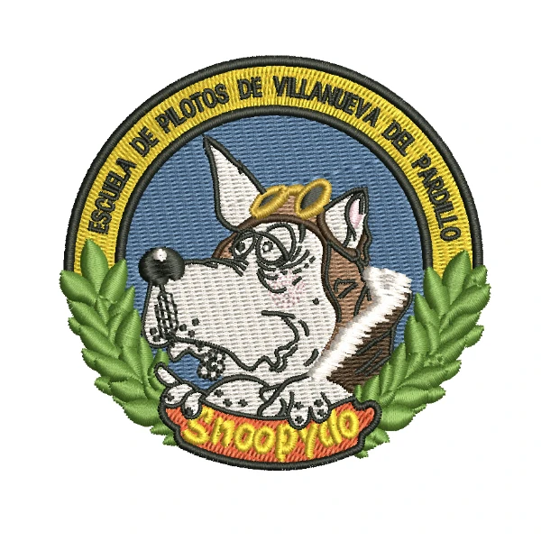 Diseño finalizado de bordado